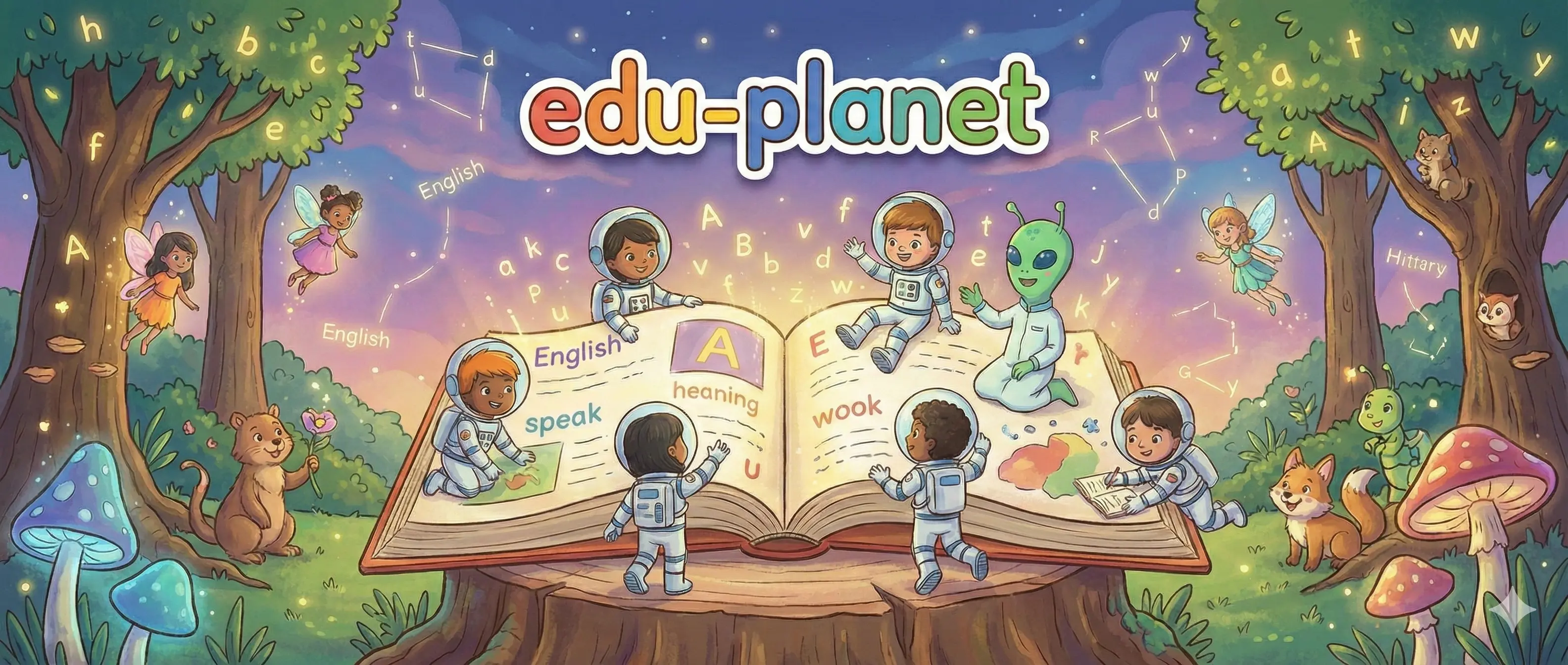 Edu Planet - 영어 학습의 우주로 떠나는 여행